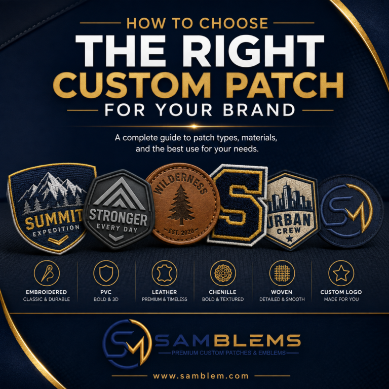 How to Choose the Right Custom Patch for Your Brand