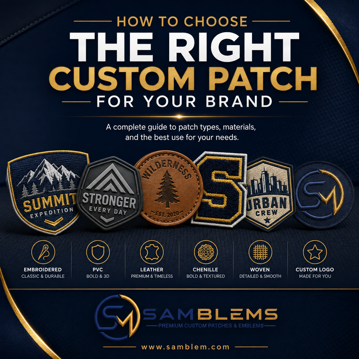 How to Choose the Right Custom Patch for Your Brand
